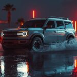 Ford Bronco Wildtrak Water Crossing