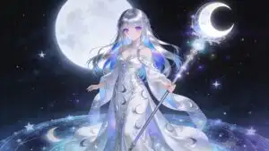 Lunar Guardian Anime Girl