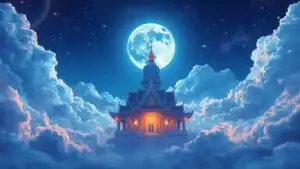 Meditation Temple Cloud Silence