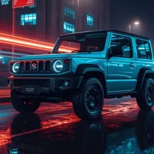 Suzuki Jimny Neon City Night Drive