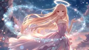 Anime Princess Angel Halo Fantasy
