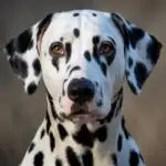 Dalmatian Dog Spotted Pattern Portrait
