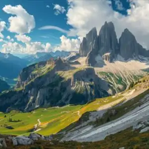 Dolomites Italy Mountain Peaks Hiking