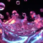 Jukebox Bubbles Moving Liquid Light Effect Retro