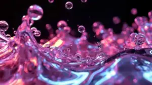 Jukebox Bubbles Moving Liquid Light Effect Retro