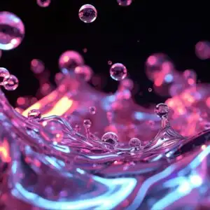 Jukebox Bubbles Moving Liquid Light Effect Retro