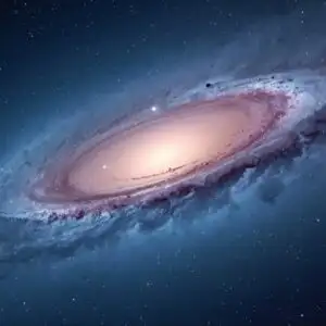 Minimalist Galaxy Swirl Simple Design