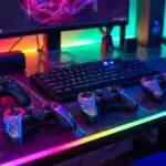 RGB Controller Collection on Desk
