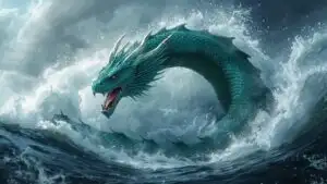 Sea Serpent Crashing Waves Attack