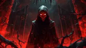 Underworld Gatekeeper Glowing Eyes