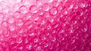 Vibrant Bubble Wrap Texture Macro Pink