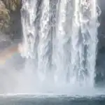 Waterfall Mist Rainbow Prismatic Effect