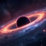 Abstract Singularity Event Horizon Glow