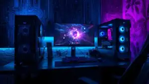 Battle Station With Dual PC Towers