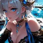 Beyond The Blue Horizon Anime Girl