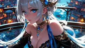 Beyond The Blue Horizon Anime Girl