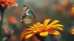 Butterfly On Flower