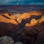 Canyon Depths and Shadows