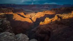 Canyon Depths and Shadows