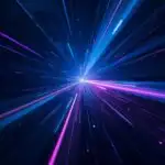 Cinematic Time Warp Speed Stars Blur