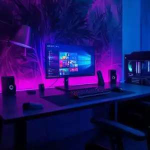 Console and PC Hybrid Gaming Setup