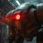 Cyclops Mech Guarding Reactor Sector 9