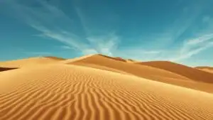 Desert Sand Dunes Texture Abstract Pattern