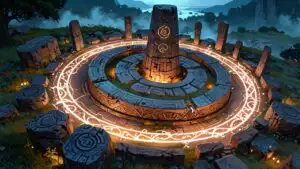 Druid Circle Ancient Stone Ritual