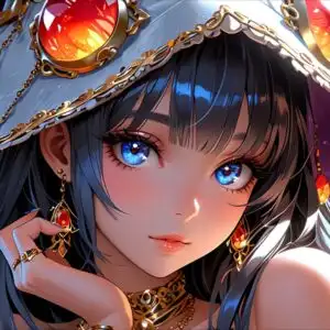 Ember Eyes Under Lantern Light