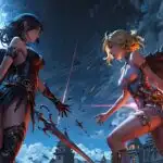 Epic Battle Angels vs Demons Sky