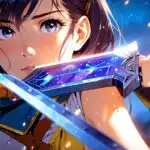 Galaxy Blade Anime Girl Fighter