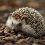 Hedgehog Curled Up