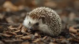 Hedgehog Curled Up