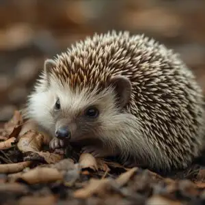 Hedgehog Curled Up