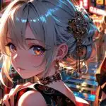 Lost In Tokyo Nights Anime Girl