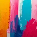 Minimalist Abstract Ink Brush Stroke Art