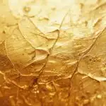 Minimalist Gold Leaf Texture Subtle Shine