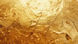 Minimalist Gold Leaf Texture Subtle Shine