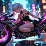 Neon Velocity Night Ride