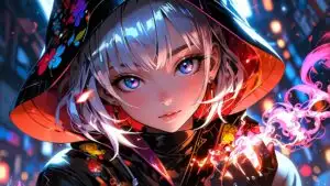 Neon Witchfire Dreamscape