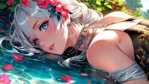 Quiet Summer Memories Anime Girl