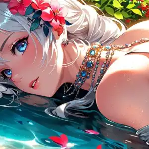 Quiet Summer Memories Anime Girl