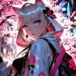 Sakura Neon Whispers
