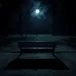 Shadows Over Empty Bench