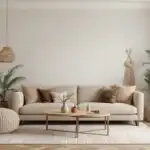 Soft Beige Minimalist Boho Interior