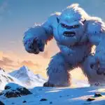 Yeti Abominable Snowman Blizzard