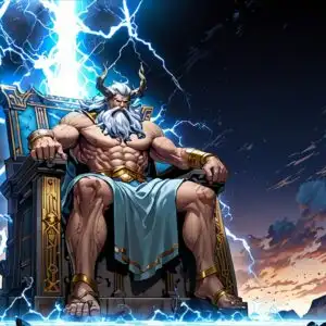 Zeus Olympus Throne Lightning