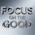 3D Chrome Text Effect Focus on the Good Dark Sci-Fi