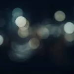 Abstract Sadness Bokeh Light Blur Effect