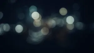 Abstract Sadness Bokeh Light Blur Effect